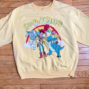 Toy Story Sweatshirt Yellow Sunnyside Daycare Size XXL : Disney Pixar